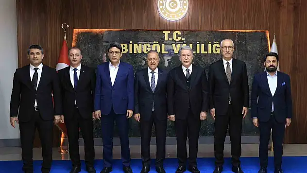 Kayserili vekil Akar'dan, Bingöl Valiliği'ne ziyaret