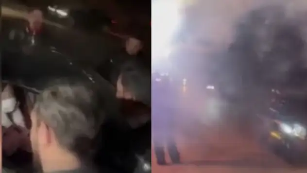Tedavi gören kanser hastası kadına meşaleli 8 Mart sürprizi