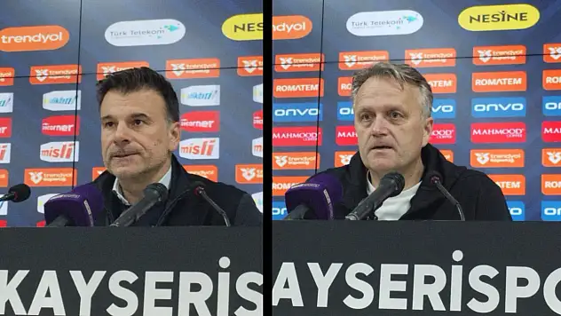 Teknik direktörler Kayserispor-Fatih Karagümrük maçının ardından konuştu