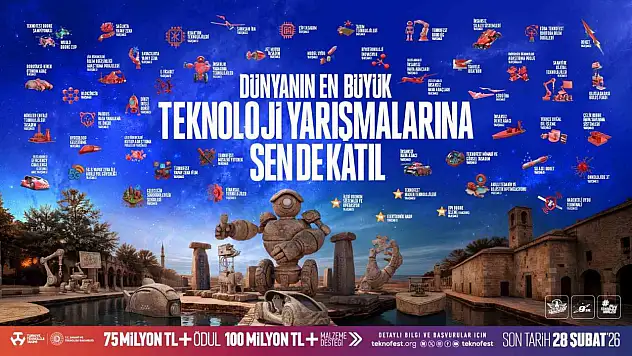 TEKNOFEST 2026 teknoloji yarışmalarına başvurular uzatıldı!