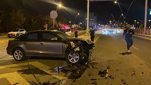 Ters yöne dönmeye çalıştı - Kazaya sebebiyet verdi!