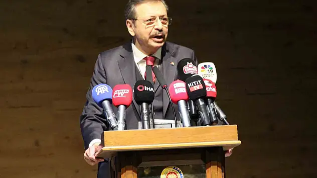 TOBB Başkanı Hisarcıklıoğlu'ndan çok konuşulacak açıklama: Memleketim Kayseri'yi geçtiniz!