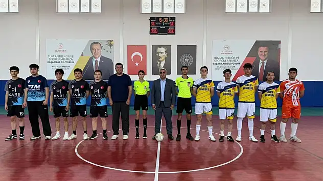 Tomarza'da 2. Küme Futsal Turnuvası tamamlandı!