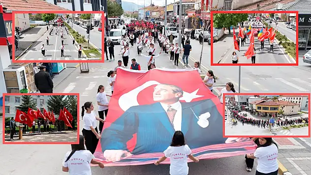 Tomarza'da bayram coşkusu sokaklara taştı! Kutlamalar böyle başladı