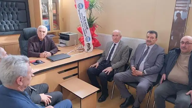 Tomarza'da kritik ziyaret! KESOB yönetimi yeni başkanla bir araya geldi