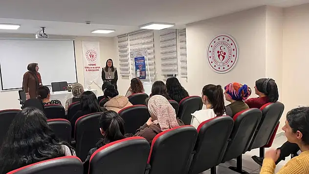 Tomarza'da öğrencilere yönelik farkındalık eğitimi düzenlendi