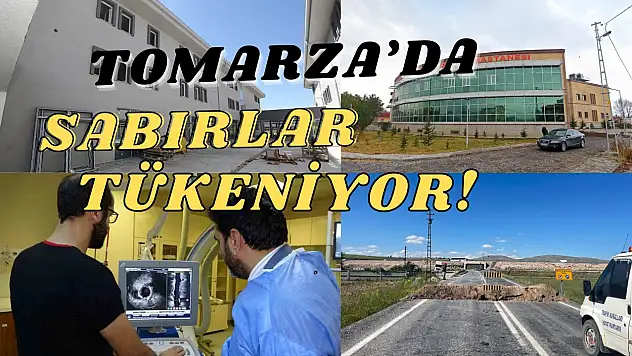 Tomarza'da sabırlar tükeniyor! Vatandaş 4 soruna çözüm bekliyor