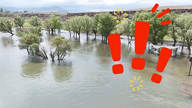 Tomarza'da su yükseldi, planlar değişti! İlçede telaşlı bekleyiş