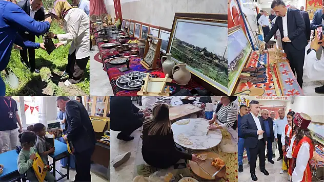 Tomarza'da yüzleri güldüren buluşma! Öğrencilerden unutulmayacak sürpriz