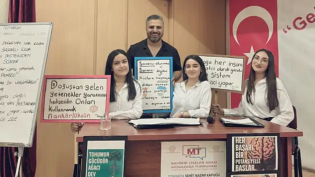 Tomarza Şehit Nazmi Kapucu Lisesi finale yükseldi