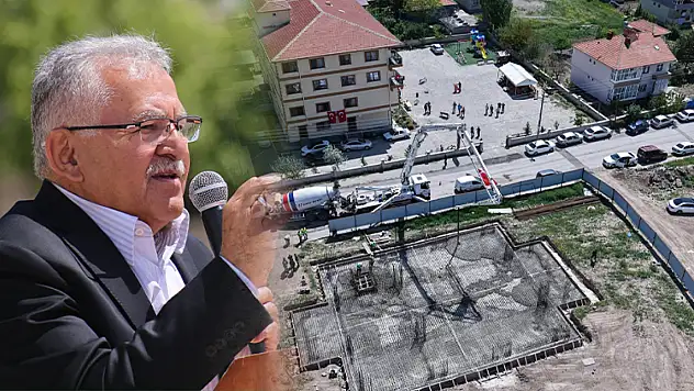 Tomarza'ya yeni cami - Çevre düzenlemesini büyükşehir yapacak!