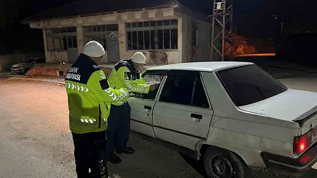 Yozgat'ta kurallara uymayan sürücülere ceza yağdı