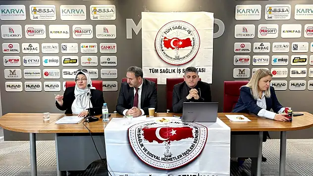 Tüm Sağlık İş Sendikası'nın genel kurulu yapıldı