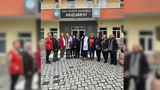 Türk Anneler Derneği huzurevi sakinlerini unutmadı