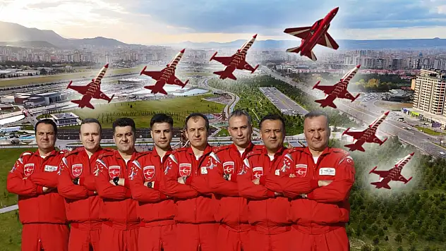 Türk Yıldızları'ndan nefes kesen davet: ''Hazır Mıyız Kayseri!''