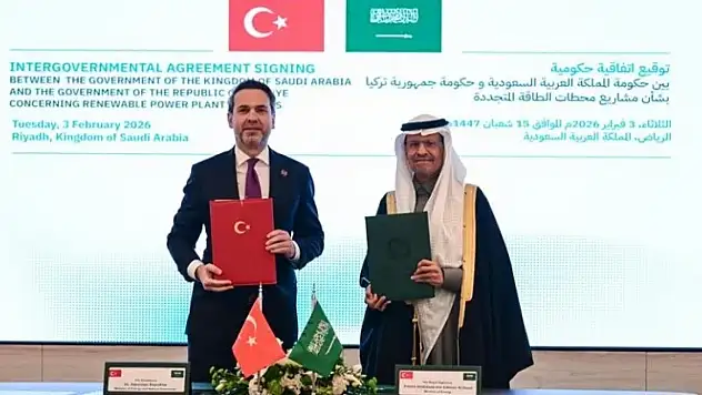 Türkiye ile Suudi Arabistan arasındaki enerji anlaşması yürürlüğe girdi