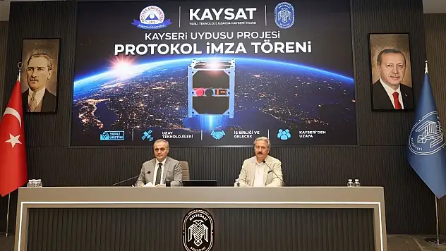 Türkiye'nin ilk yerli meteoroloji uydusu KAY-SAT için Kayseri'de çalışmalar başladı
