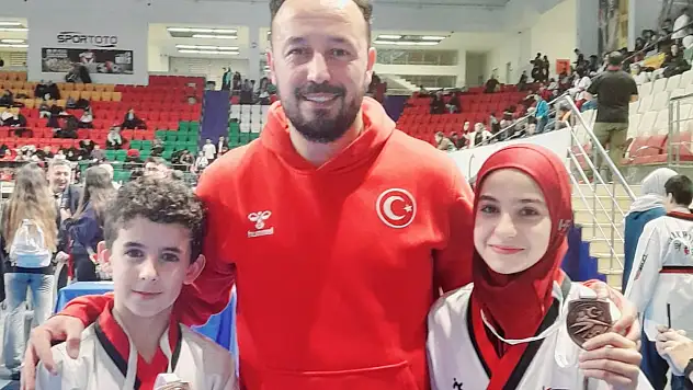 Türkiye Şampiyonası'na katılan sporcular Kayseri'ye iki madalya ile döndü