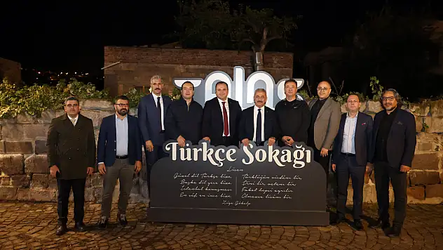 TÜRKSOY Temsilcileri Talas'a hayran kaldı