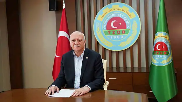 TZOB Başkanı Bayraktar'dan kuraklıktan mağdur olan çiftçiler için çağrı