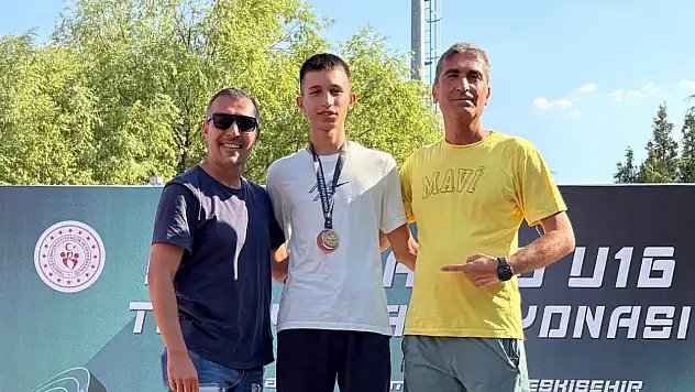 U16 Türkiye Atletizm Şampiyonası'nda Kayseri başarısı...