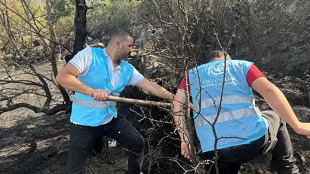 Ülkü Ocakları Kayseri iki yangına müdahale etti!