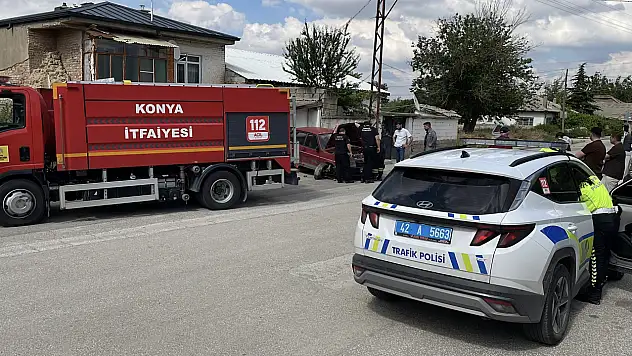 Uygulama noktasında kaçmaya çalışırken duvara çarptı