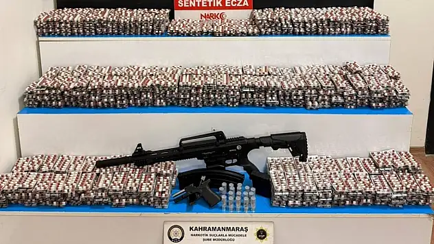Kahramanmaraş'ta uyuşturucu operasyonunda 3 kişi tutuklandı!