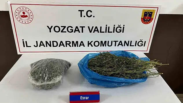 740 gram kubar esrar yakalandı