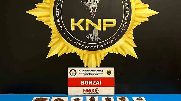 Kahramanmaraş'ta uyuşturucu operasyonu