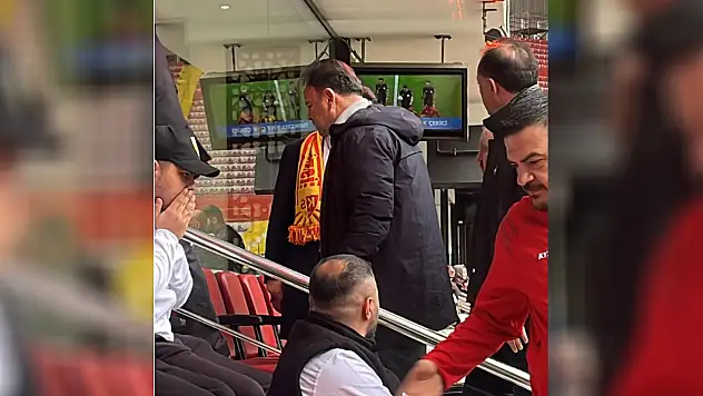 Uzun zaman sonra Kayserispor maçına geldi: Herkes o ismi konuşuyor