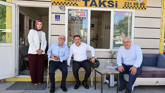 Vali Çiçek, Tacettin Veli Mahallesi'nde esnaf ve vatandaşlarla buluştu!