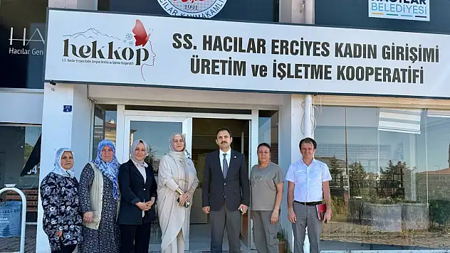 Vali Yardımcısı Ermiş'ten kadın kooperatiflerine ziyaret!