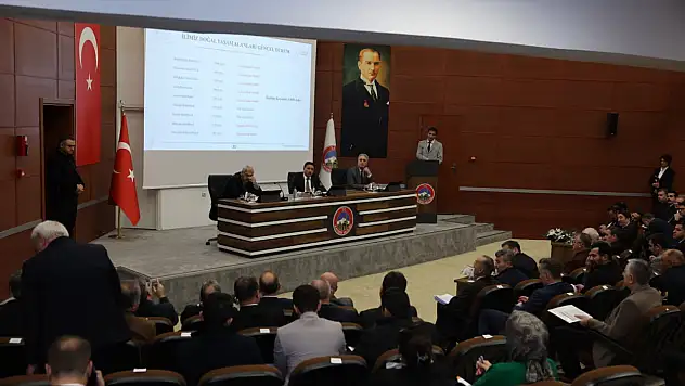 Valilikte hayvanları koruma kurulu toplantısı gerçekleşti