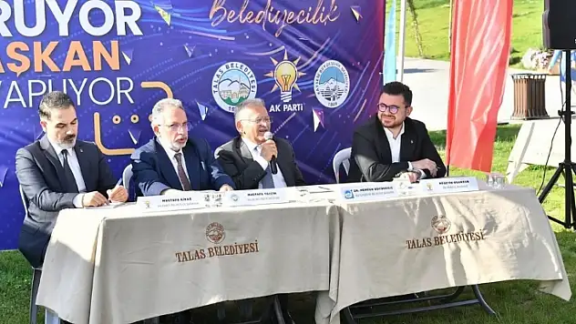 'Vatandaş Soruyor, Başkan Cevaplıyor' Talas'ta yoğun ilgi gördü