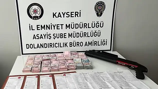 Kayseri'de dolandırıcı 30 kişi tutuklandı