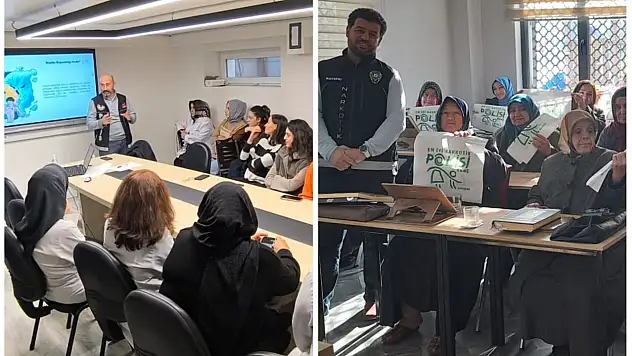 Vatandaşlar uyuşturucu konusunda bilgilendirildi