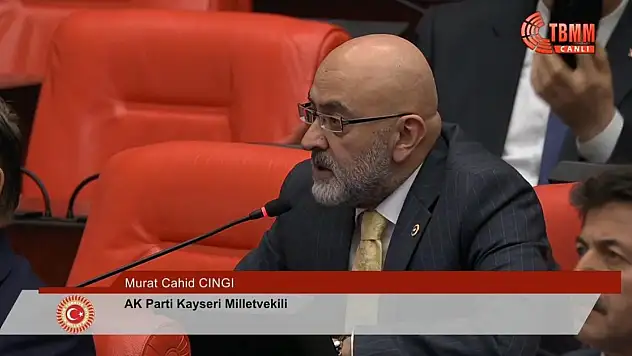 Vekil Cıngı'dan TBMM'de coğrafi işaretli Kayseri Pastırması açıklaması - 'Hayırlı olsun!'