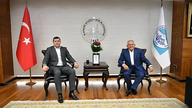 Vekil Ersoy'dan Başkan Büyükkılıç'a dikkat çeken ziyaret: Hangi konular görüşüldü?