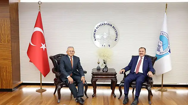 Veysel Eroğlu'ndan Büyükkılıç'a ziyaret