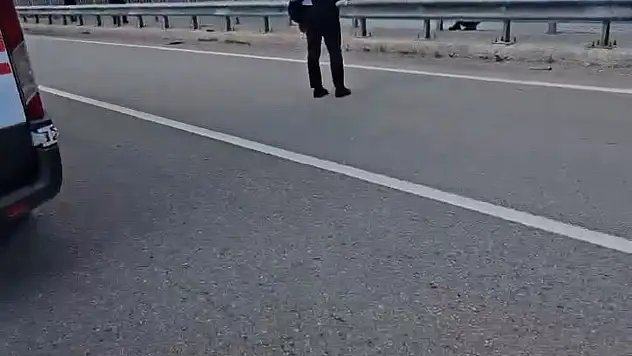 Kayseri'de viyadüğe çıkıp hayatına son vermek istedi! Kaymakam vazgeçirdi