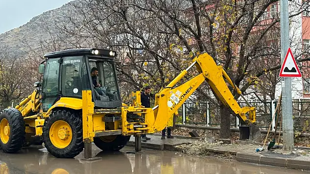 Yahyalı'da ani yağış alarmı! Belediye sahada