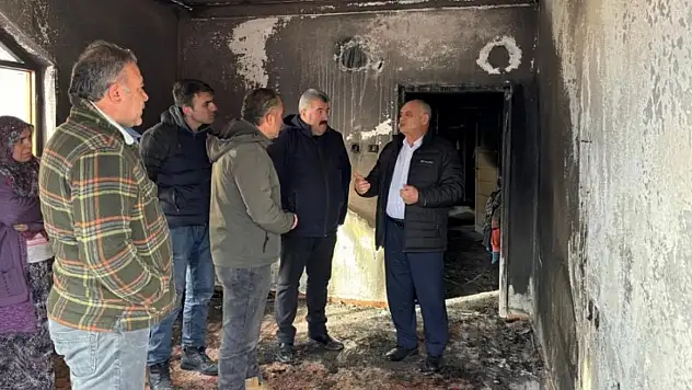 Yahyalı'da ev yangını sonrası Başkan Öztürk'ten hızlı talimat!