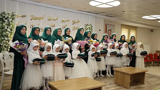 Yahyalı'da hafızlar belgelerini aldı: İlçe gurur yaşadı