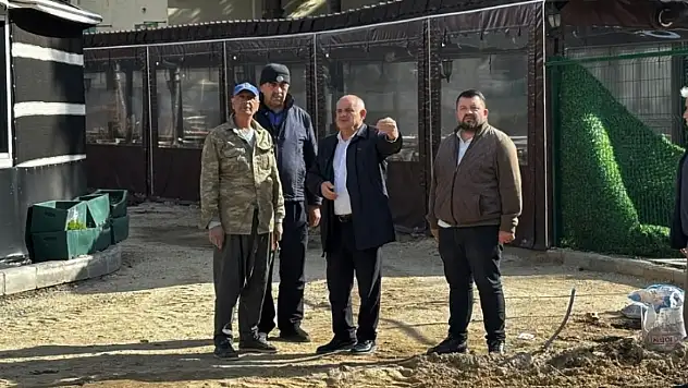Yahyalı'da hem sosyal tesis hem yol atağı: Başkan Öztürk sahada!