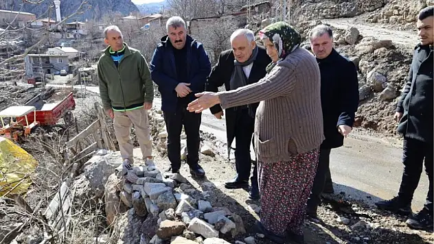 Yahyalı'da sürpriz ziyaret! Başkan Öztürk ev ev dolaştı