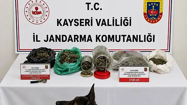 Yahyalı'da uyuşturucu operasyonu: Jandarma darbe vurdu!