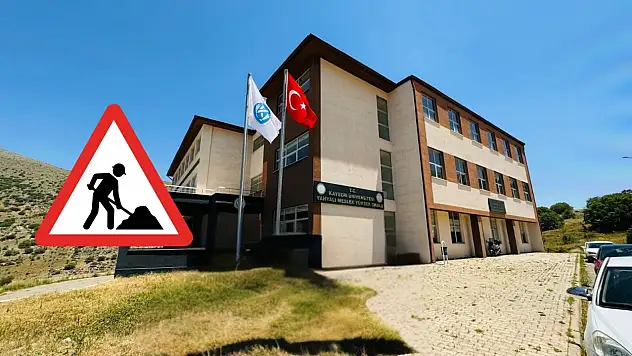 Yahyalı MYO'da tadilat kararı: 60 gün içerisinde tamamlanacak!
