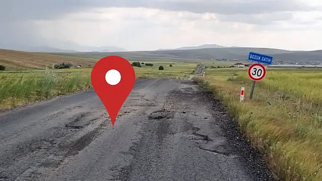 Yamalar da çare olmadı: Kayseri-Boğazlıyan sınırında yol çilesi!