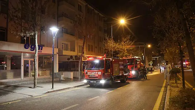 Nevşehir'de çıkan yangın sonrası iş yeri sahibi ile kiracı arasında tartışma çıktı!